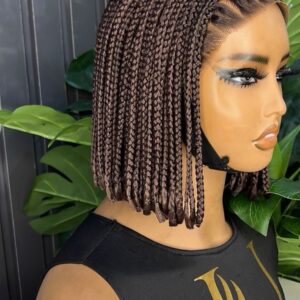 Jumbo Knotless Bob Braid Wig
