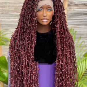 Tribal Stitch Braid Wig - Black