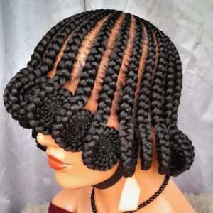 Silver Grey Bob Wave Wig