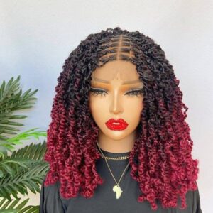 Passion Twist Wig - Burgundy Ombre